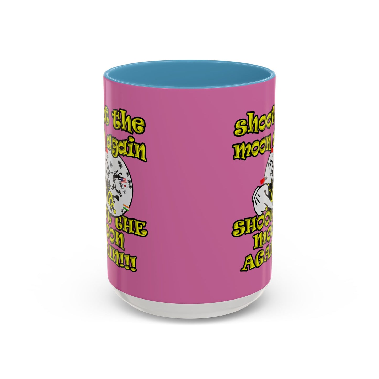 shoot the moon again - Accent Mug (light pink)