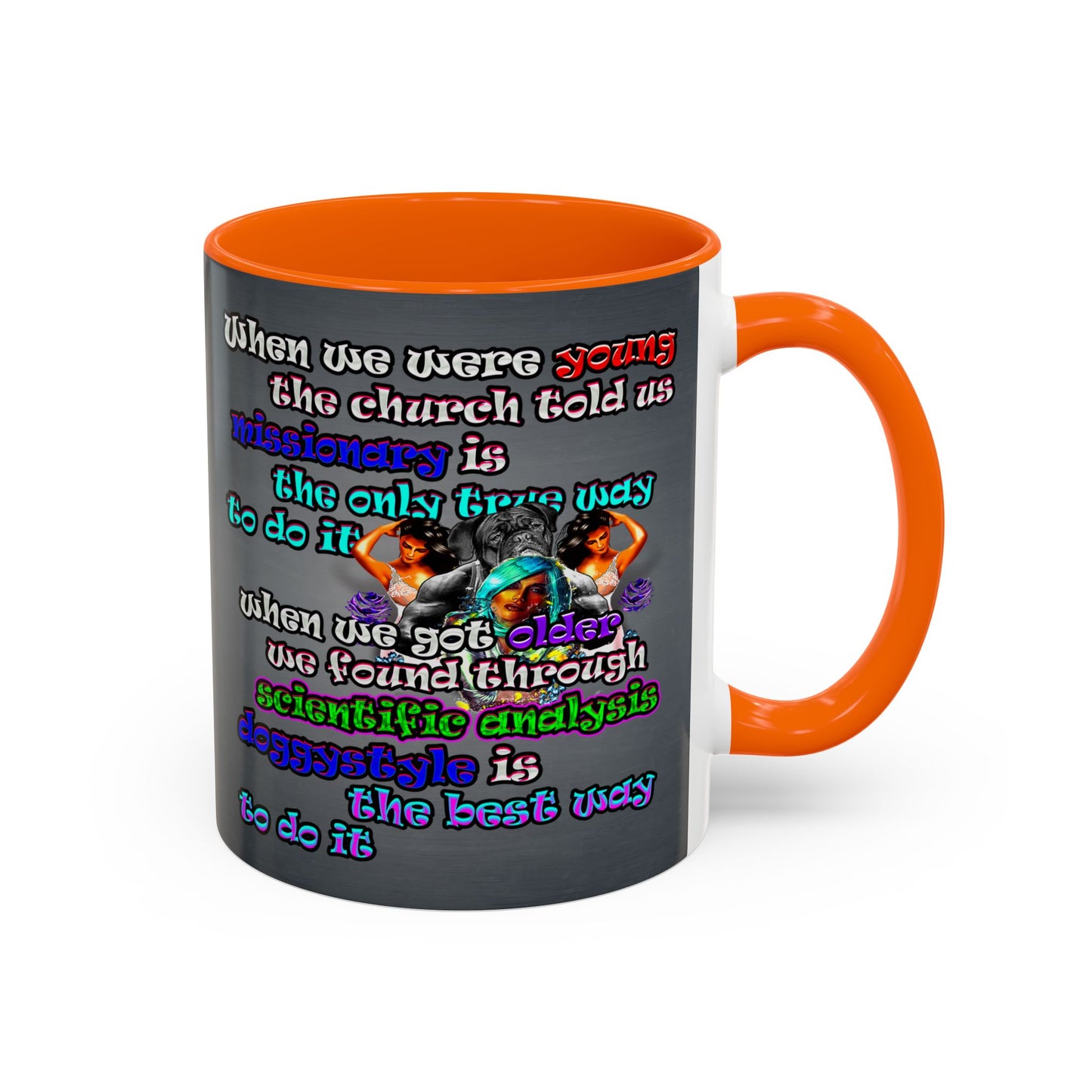 doggystyle - Accent Mug (grey-light grey)
