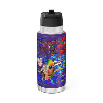 drop the beat - Gator Tumbler, 32oz (purple)