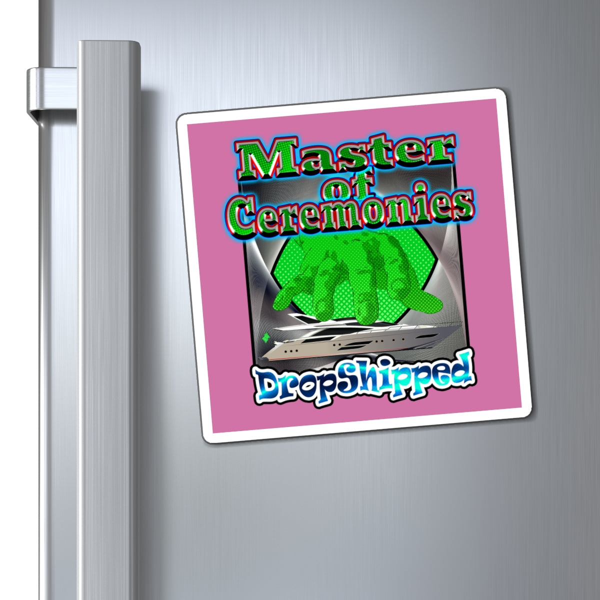 logo - Magnets - (light pink)