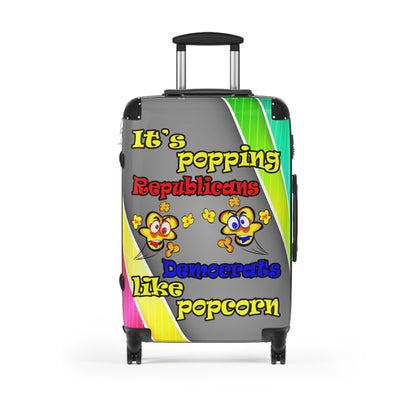 popping like popcorn - Suitcase (rainbow split)