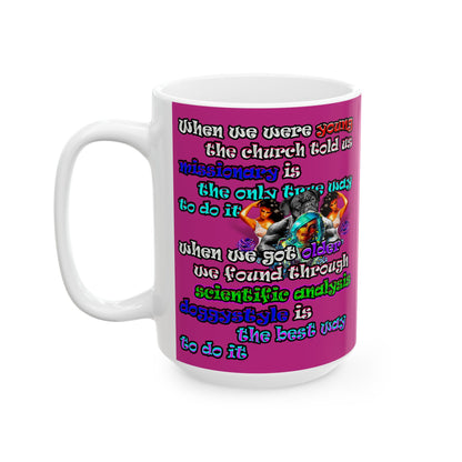 doggystyle - White Mug (pink)