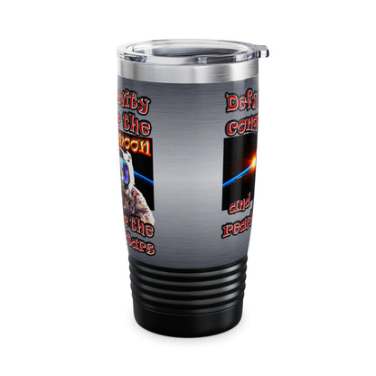 defy conquer reach - Ringneck Tumbler, 20oz (brushed nickel)