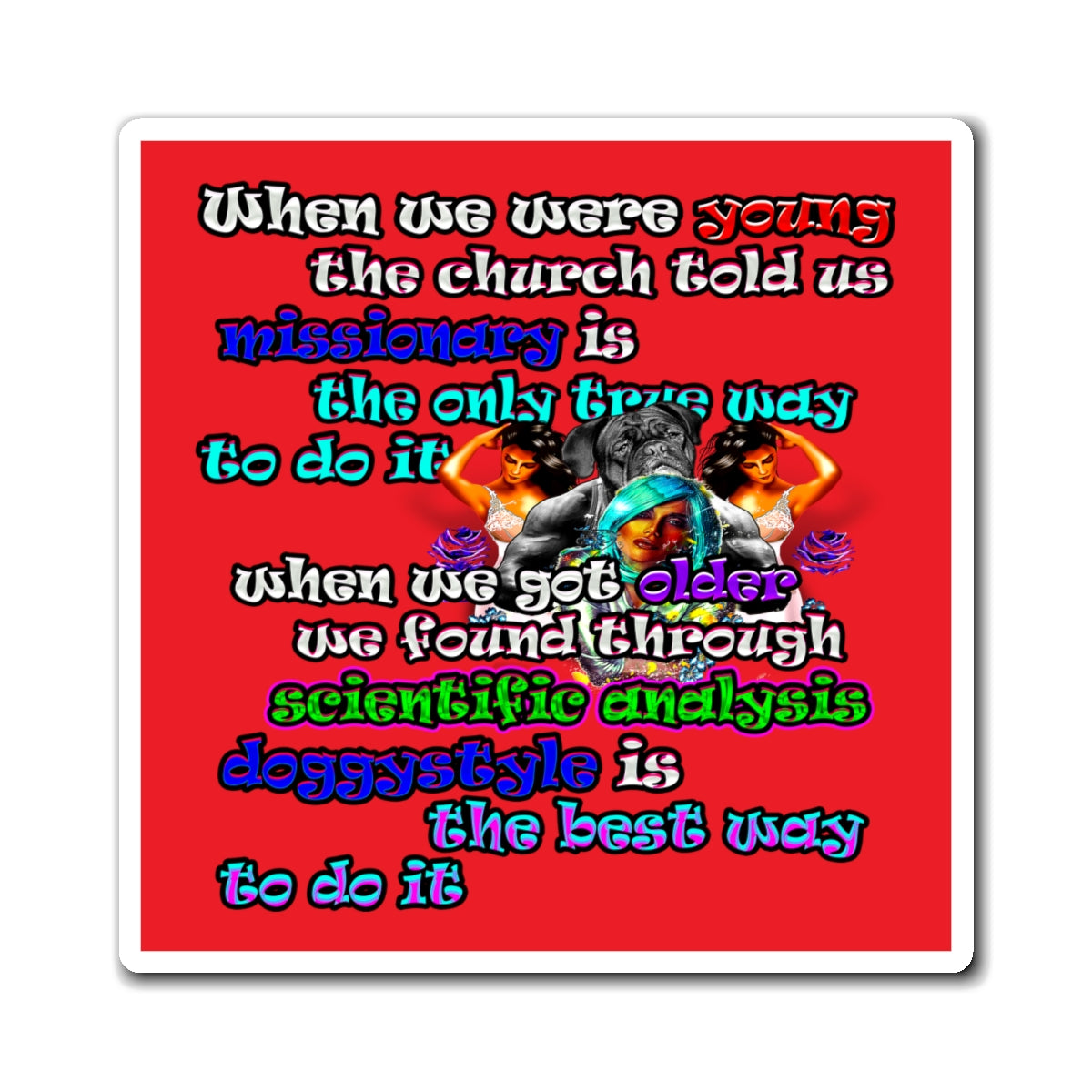 doggystyle - Magnets - (red)