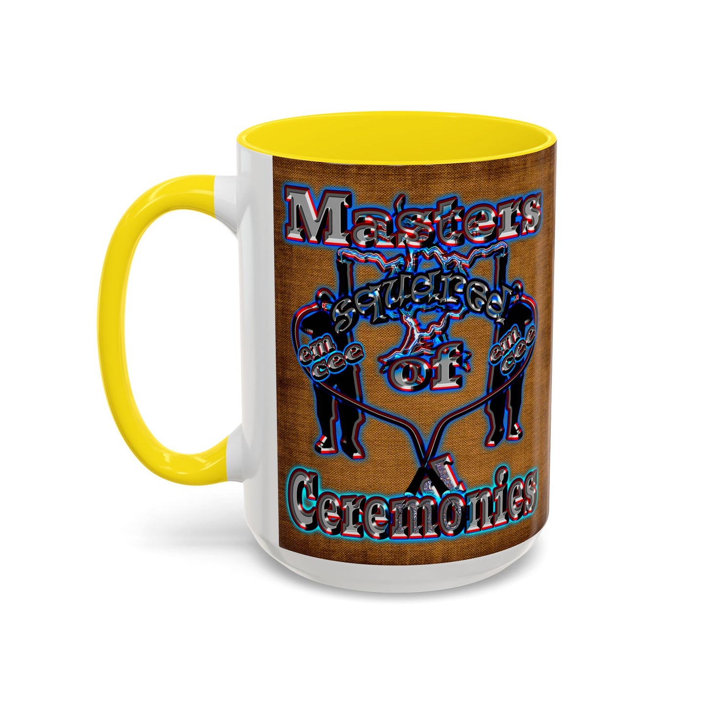 em cee squared - Accent Mug (brown papyrus)