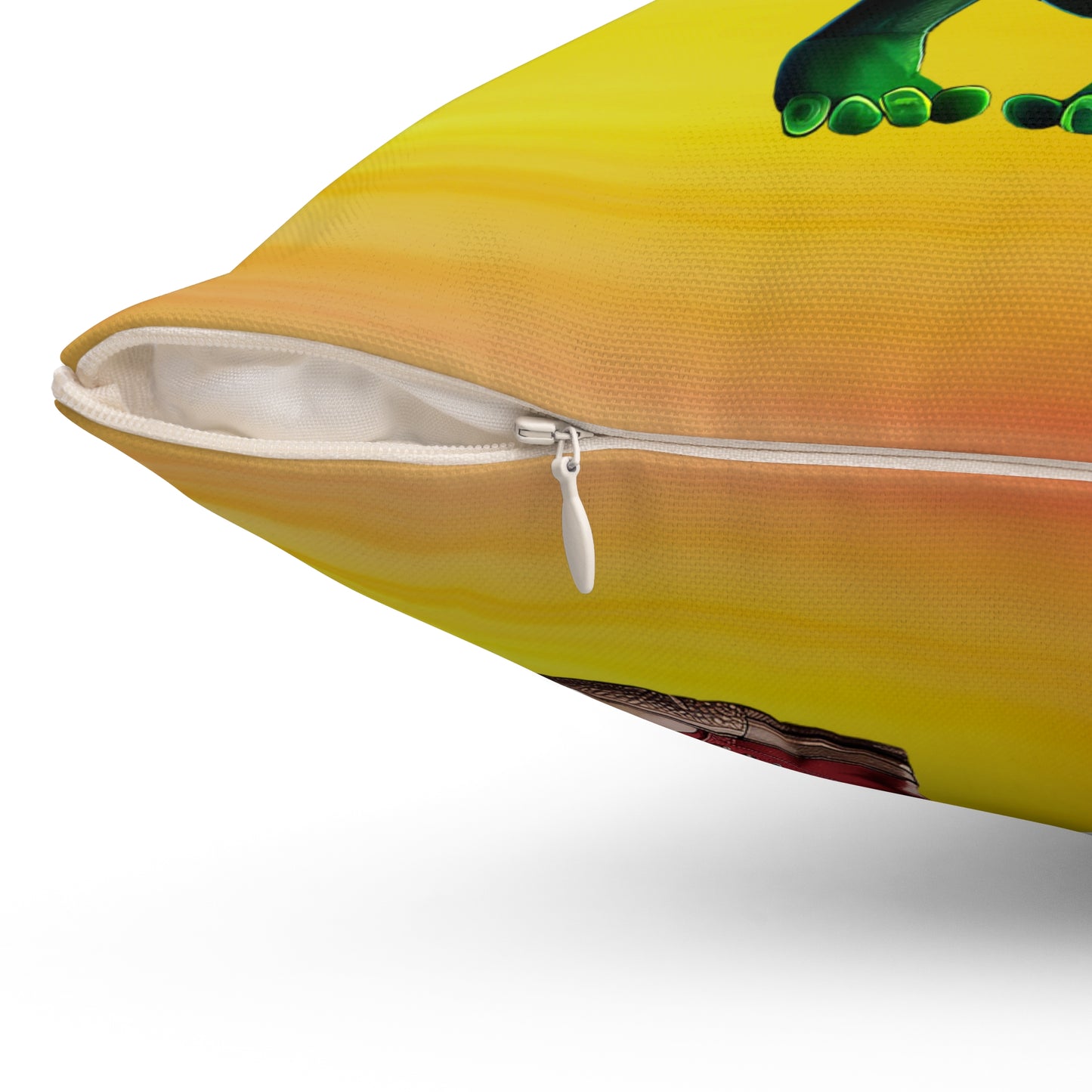 I don't care that your grey - Spun Polyester Square Pillow - (color blur)