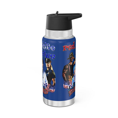 rw&b lives matter - Gator Tumbler, 32oz (dark blue)