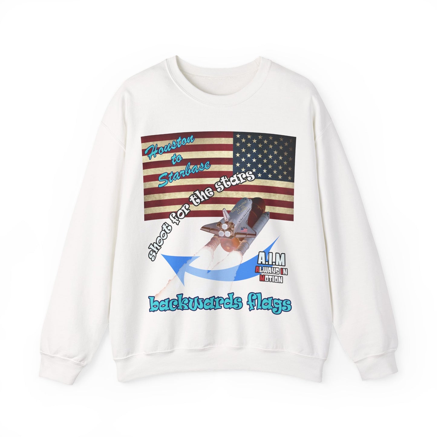 shoot for the stars - Unisex Heavy Blend™ Crewneck Sweatshirt