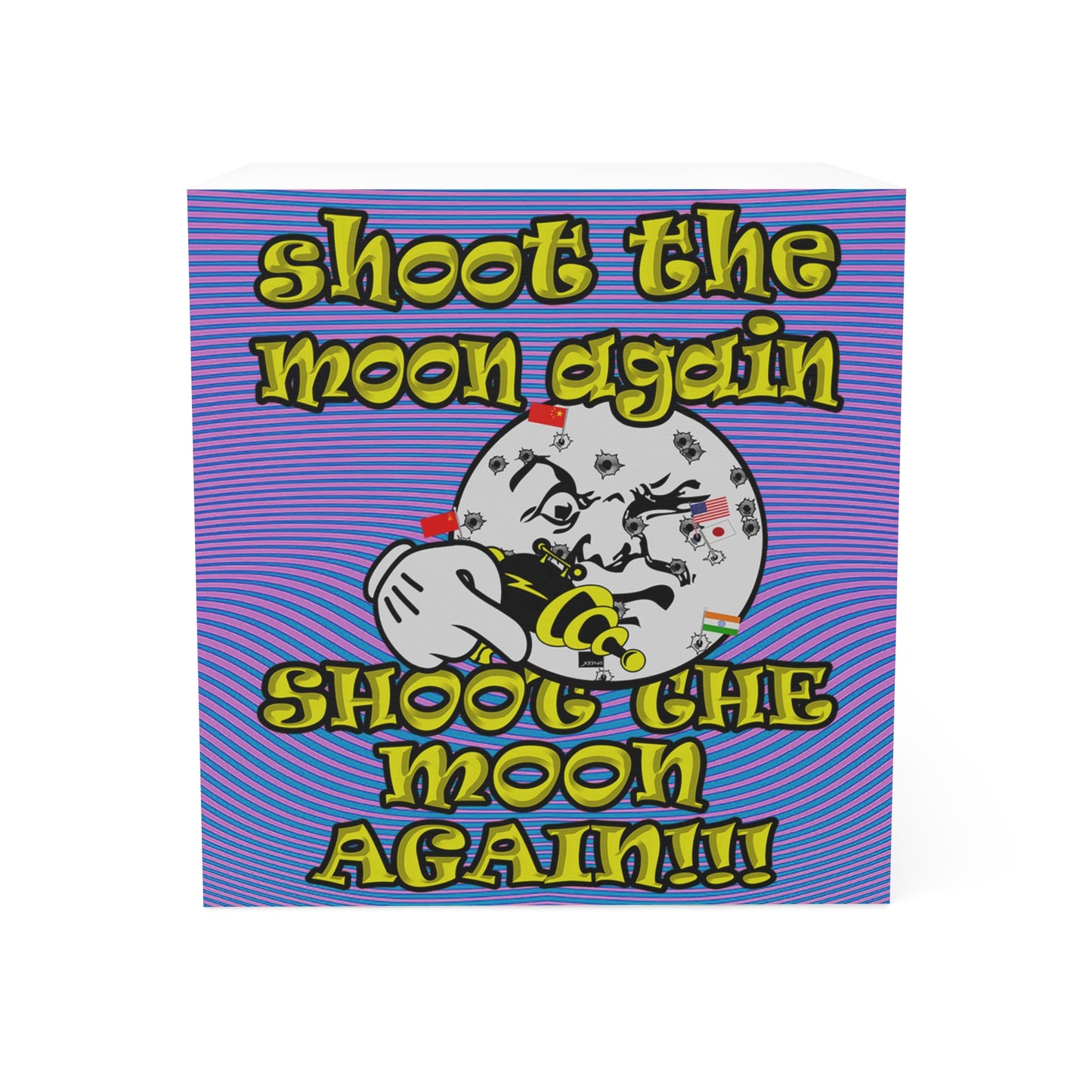 shoot the moon again - note cube (light blue-purple wave)