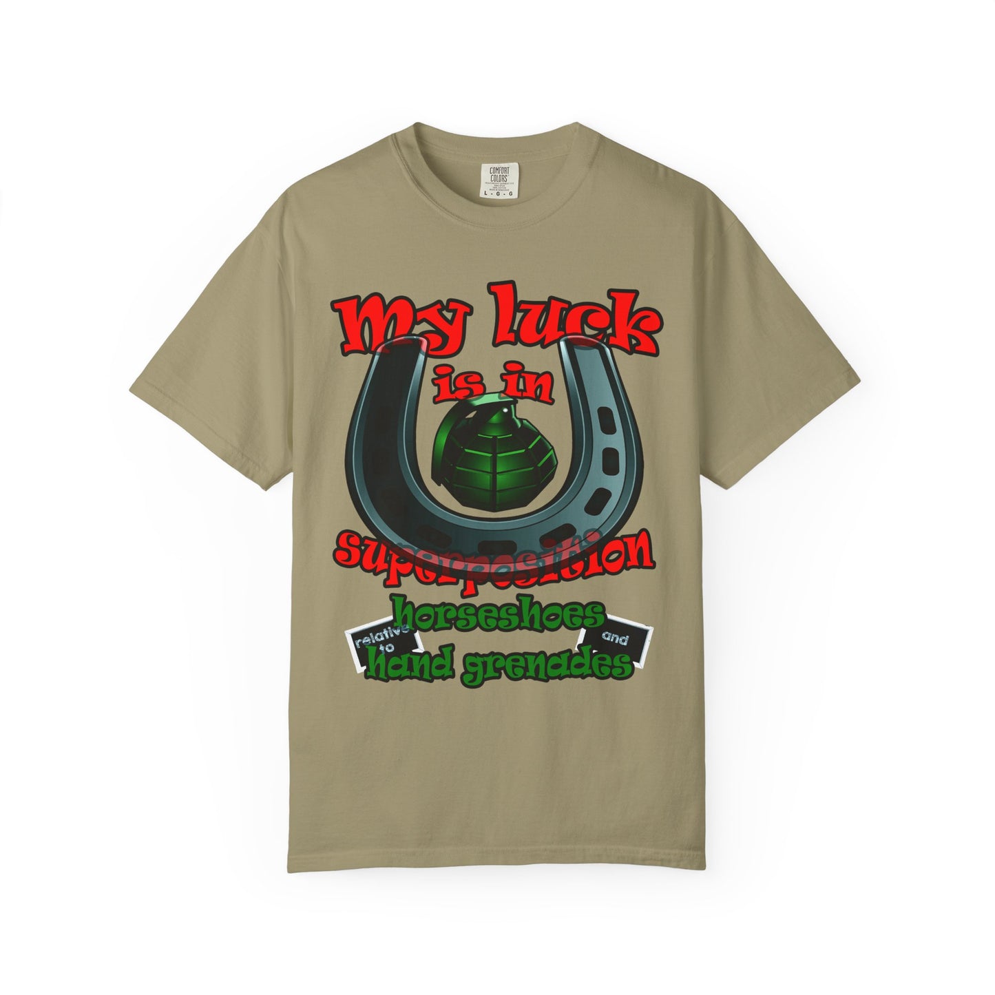 my luck - Unisex Garment-Dyed T-shirt