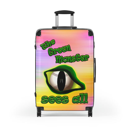 green monster - Suitcase (color blur)