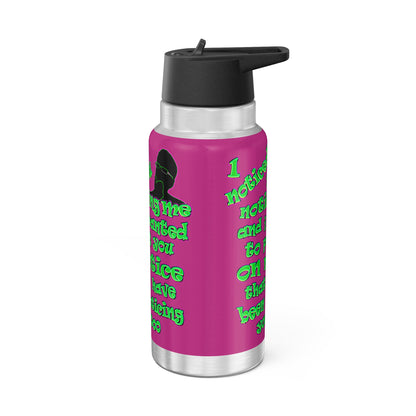 noticed you noticing - Gator Tumbler, 32oz (pink)
