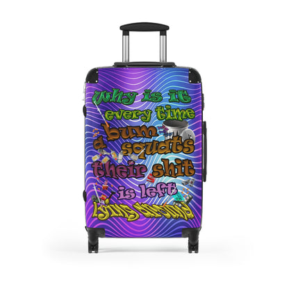 the bum's shit - Suitcase (purple wave)