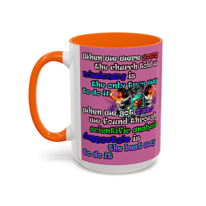doggystyle - Accent Mug (light pink)