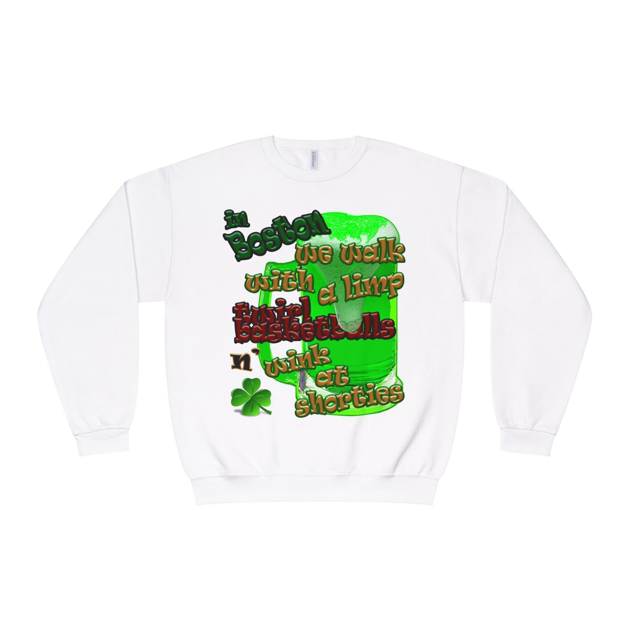 celtics logo - Unisex NuBlend® Crewneck Sweatshirt
