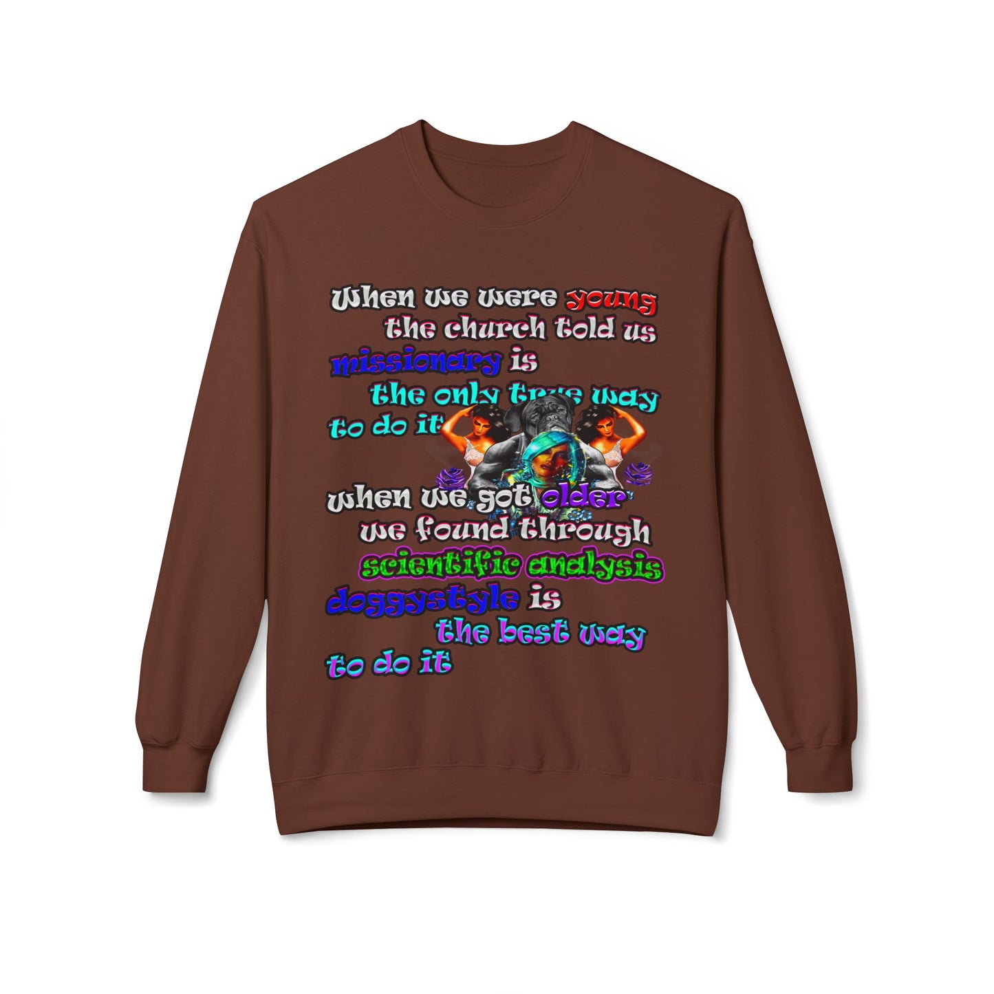 doggystyle - Unisex Midweight Softstyle Fleece Crewneck Sweatshirt
