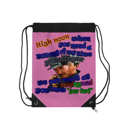high noon - Drawstring Bag (light pink)