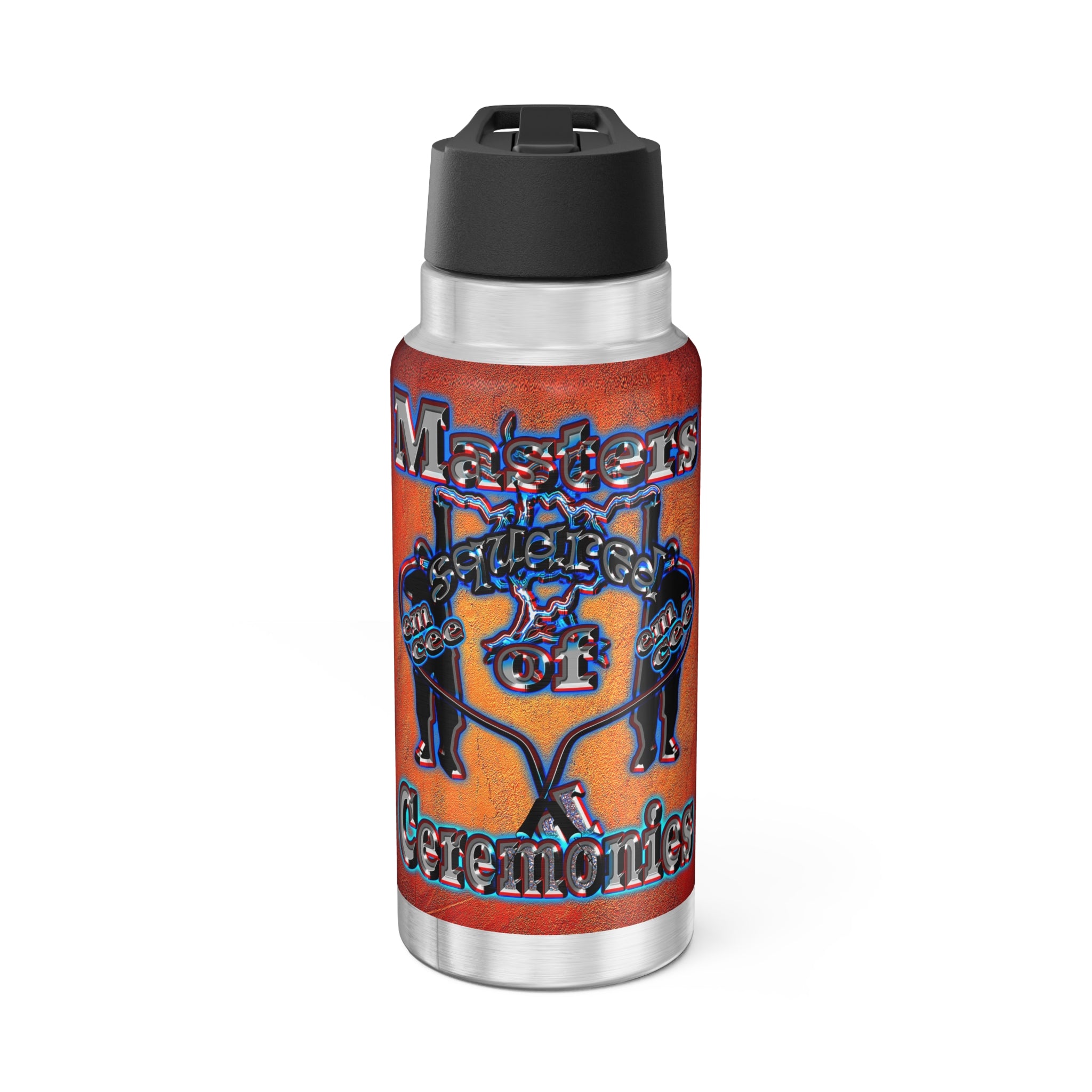 em cee squared - Gator Tumbler, 32oz (burnt orange)