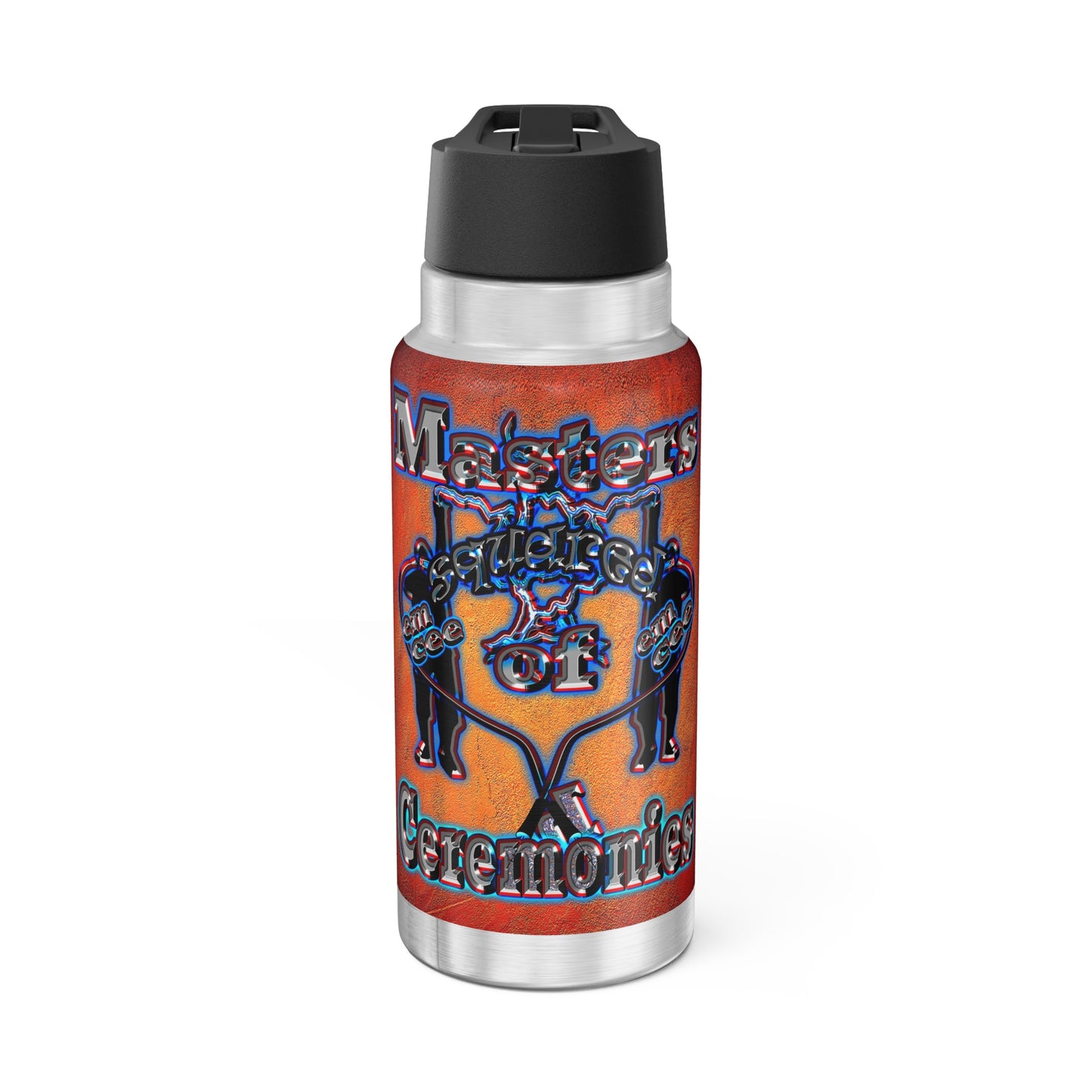 em cee squared - Gator Tumbler, 32oz (burnt orange)