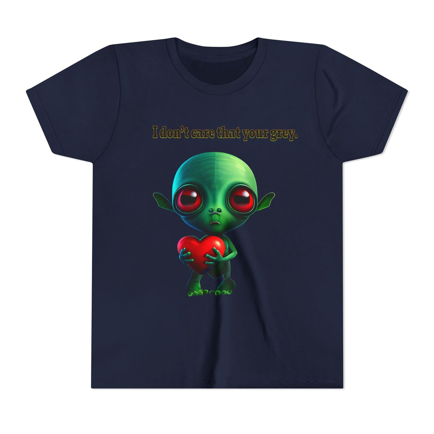 I don't care that your grey - Youth Short Sleeve Tee