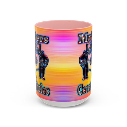 em cee squared - Accent Mug (color blur)