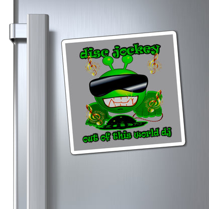 disc jockey - Magnets - (grey)