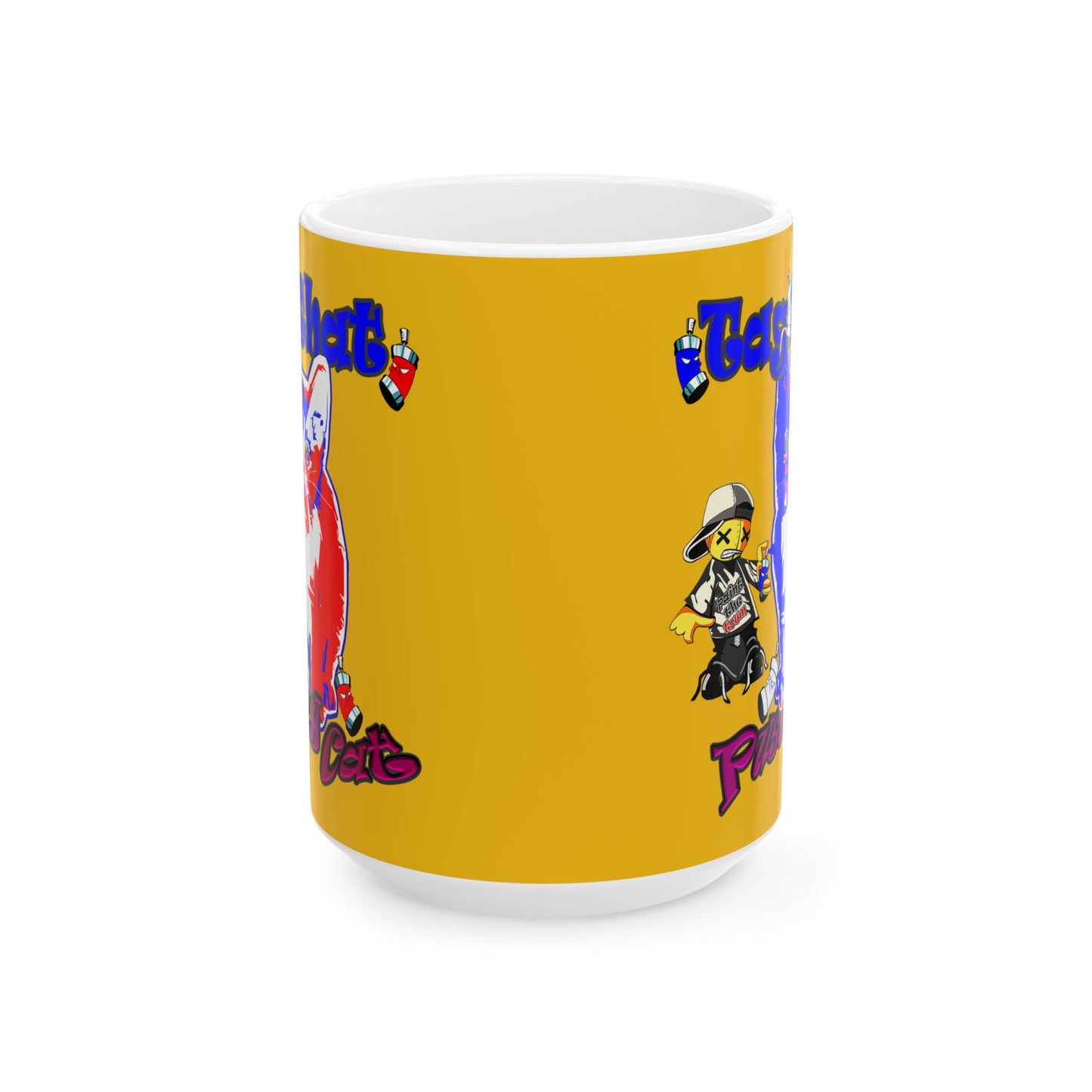 tag that - White Mug (yellow)