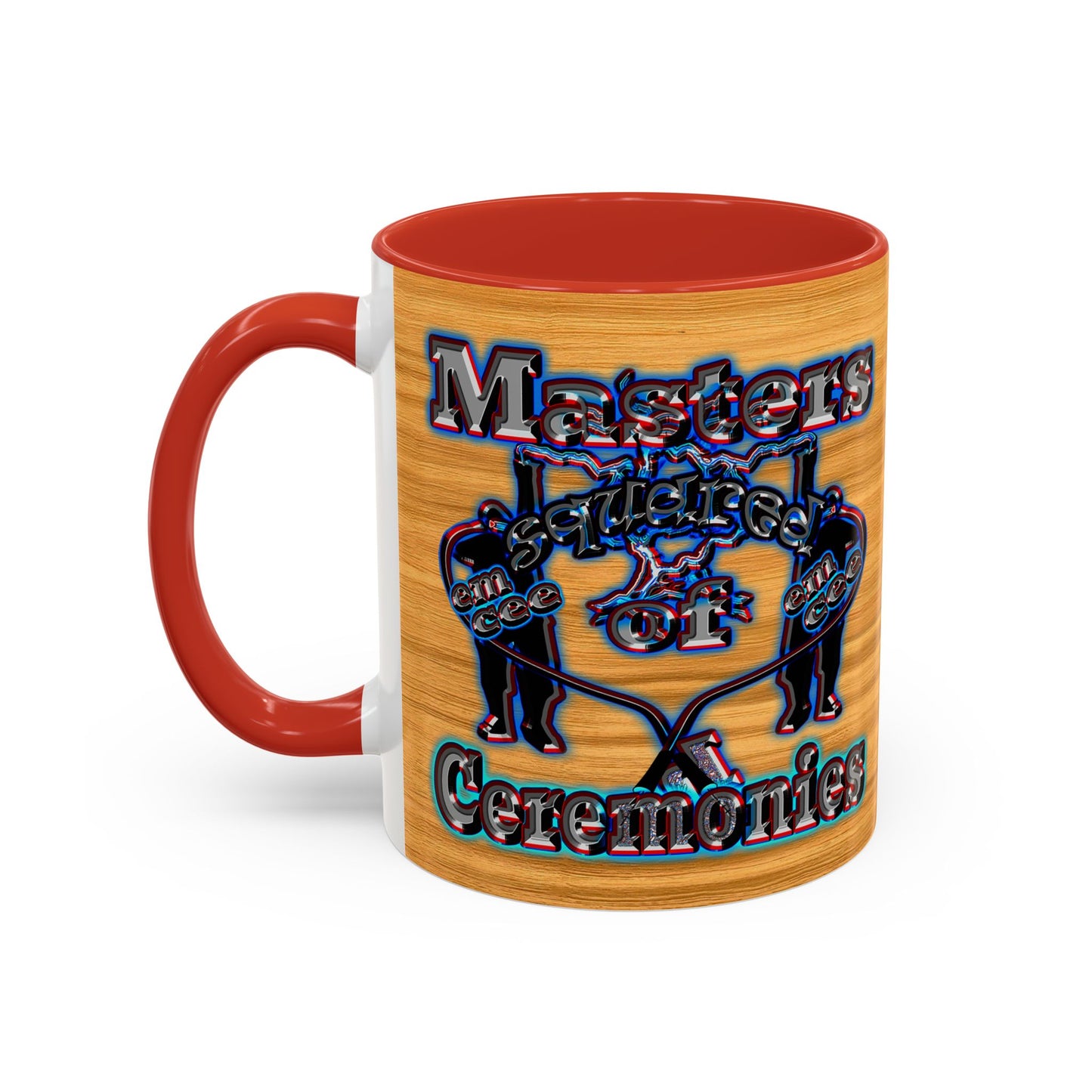 em cee squared - Accent Mug (butterscotch wood finish)