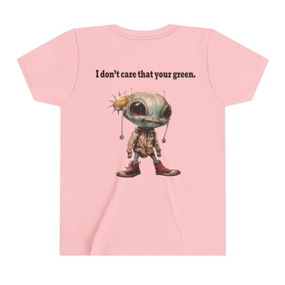I don't care that your grey - Youth Short Sleeve Tee