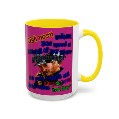 high noon - Accent Mug (pink)
