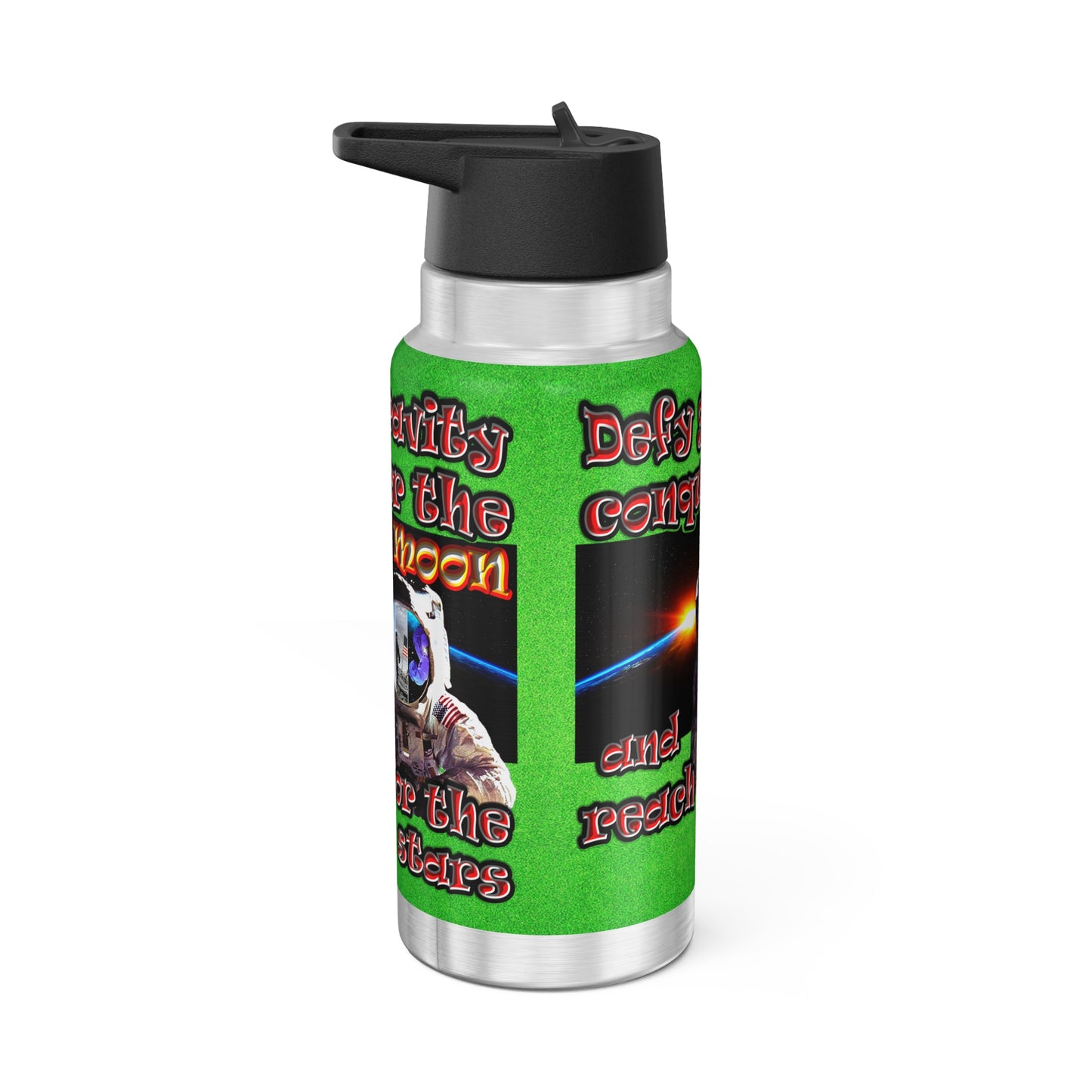 defy conquer reach - Gator Tumbler, 32oz  (green turf)