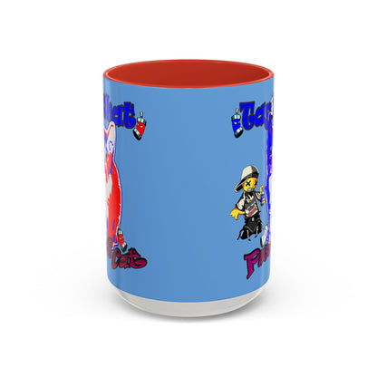 tag that - Accent Mug (light blue)