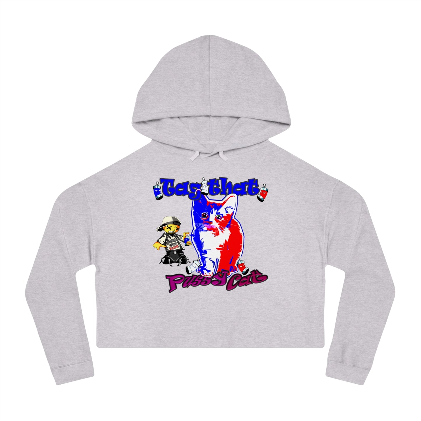 tag that - Women’s Cropped Hooded Sweatshirt