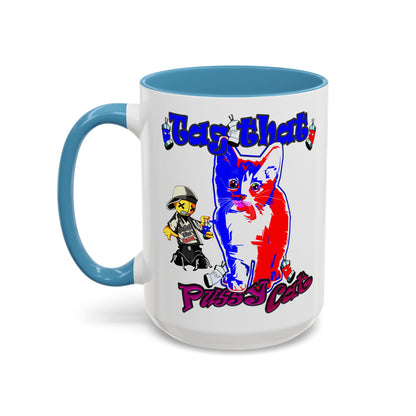 tag that - Accent Mug (white)