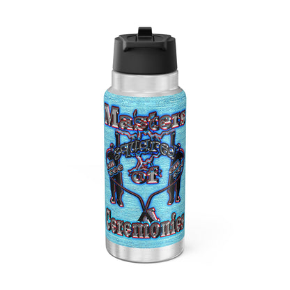 em cee squared - Gator Tumbler, 32oz (faded blue)
