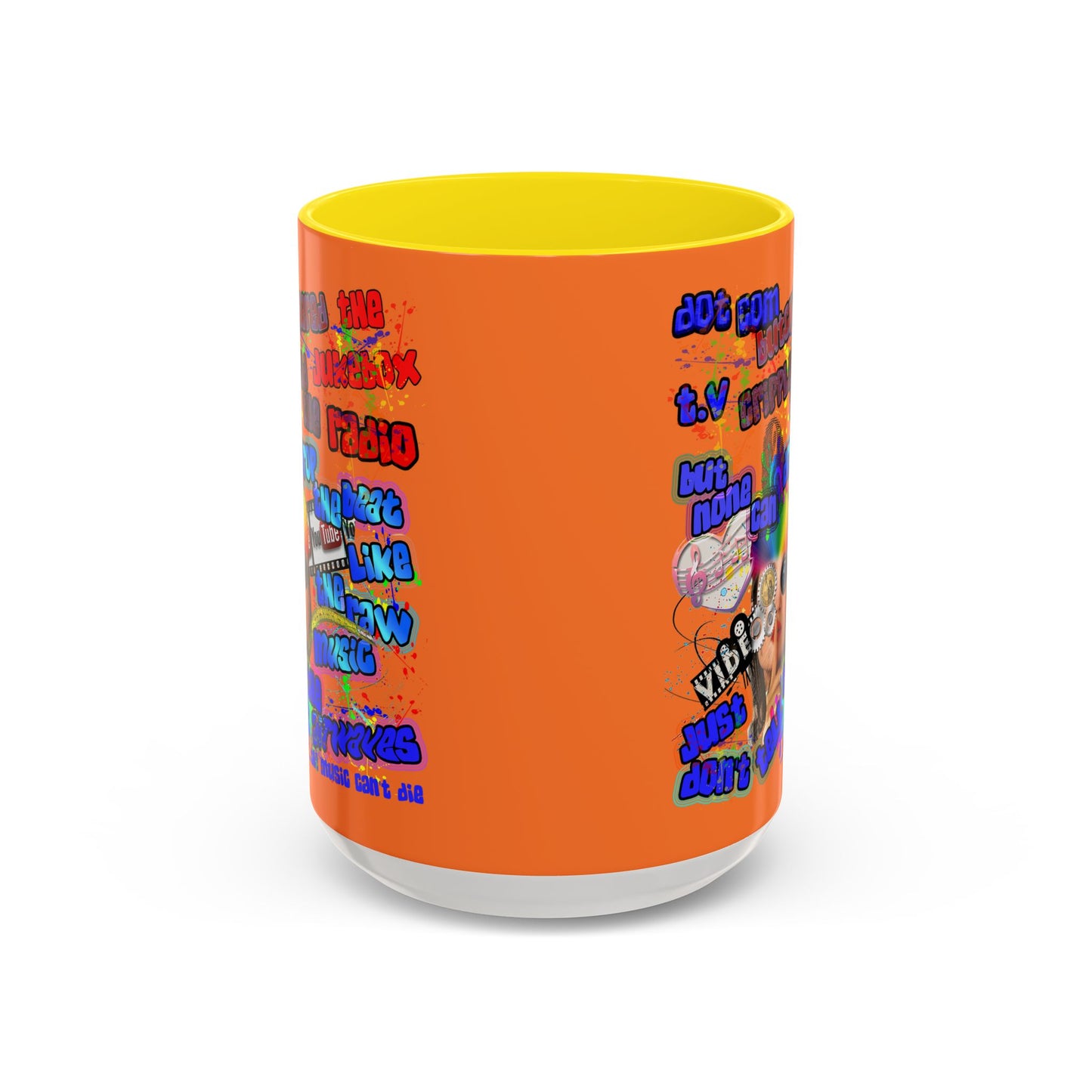 drop the beat - Accent Mug (crusta)