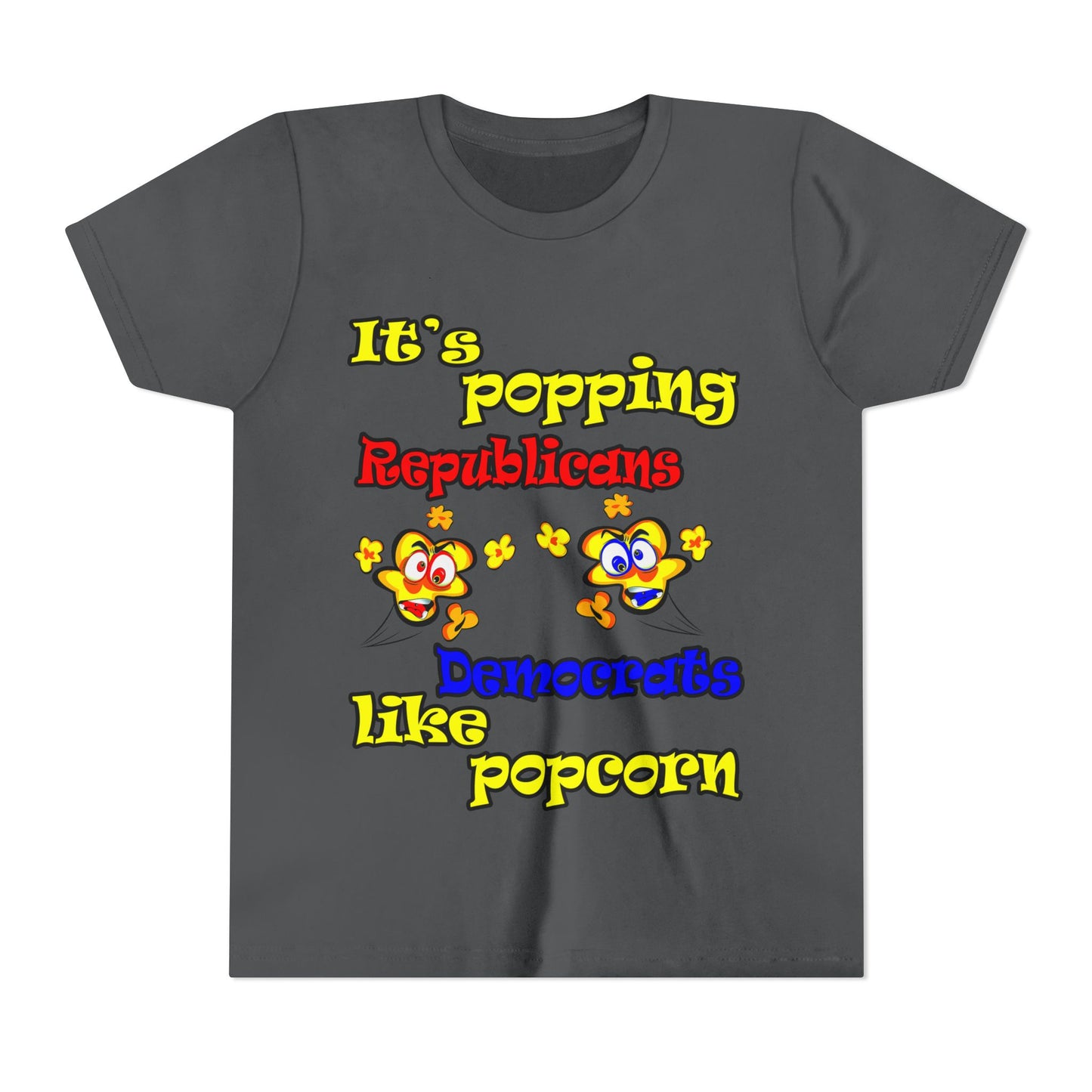 popping like popcorn - Youth Short Sleeve Tee