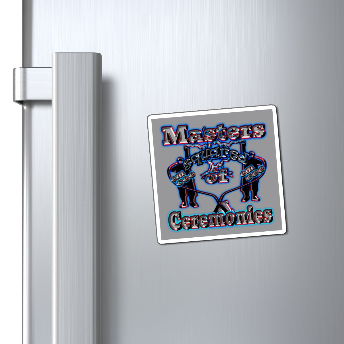 em cee squared - Magnets - (grey)