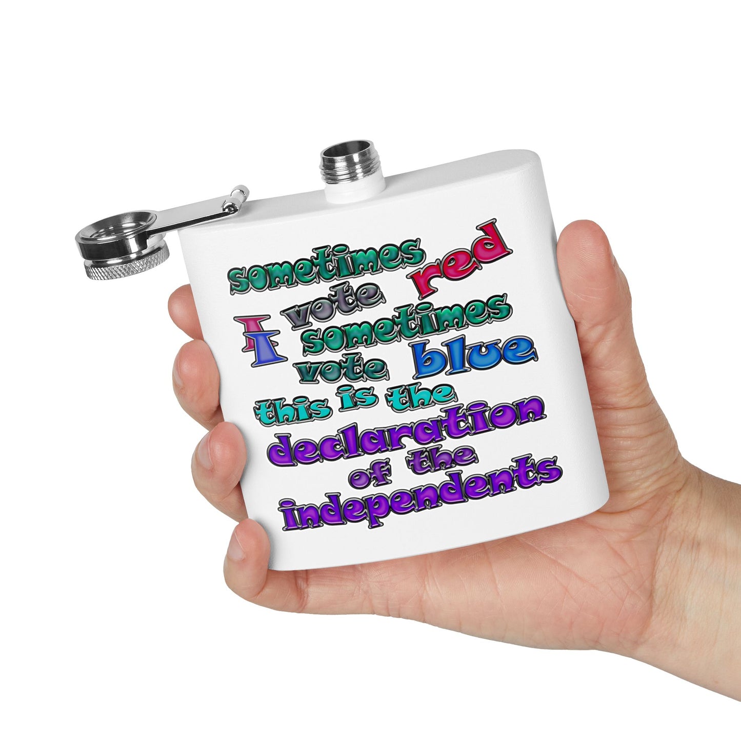 declaration of the independents - Stainless Steel Flask