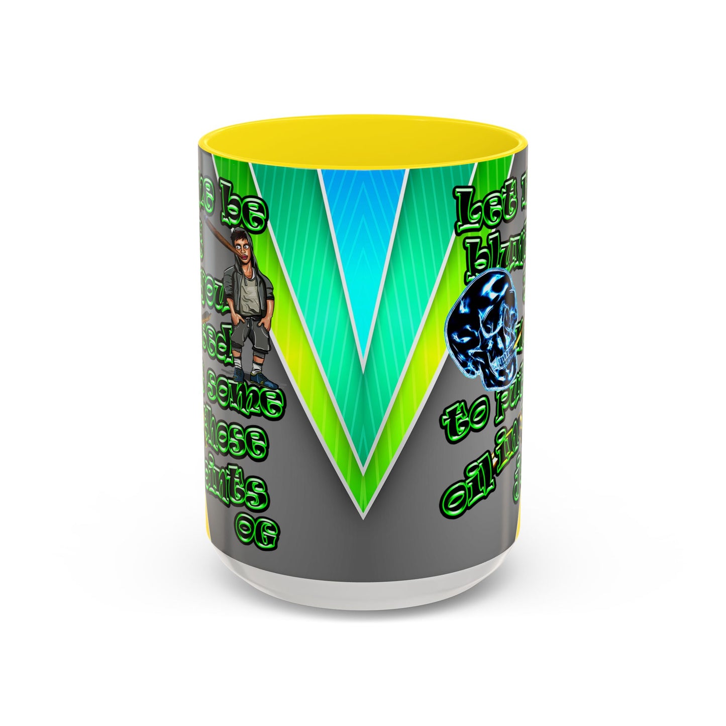 og - Accent Mug (rainbow split)