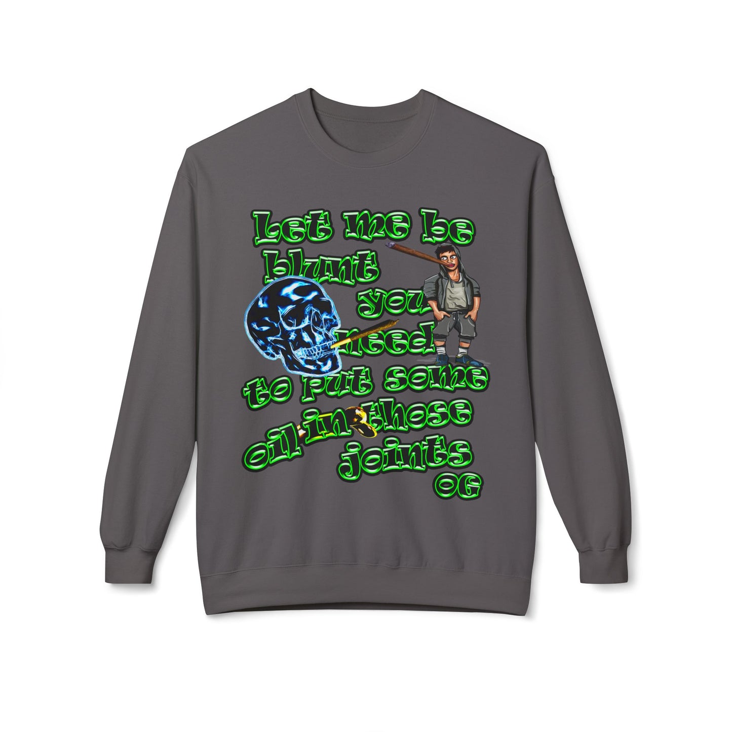 og - Unisex Midweight Softstyle Fleece Crewneck Sweatshirt