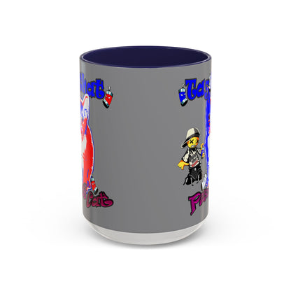 tag that - Accent Mug (grey)