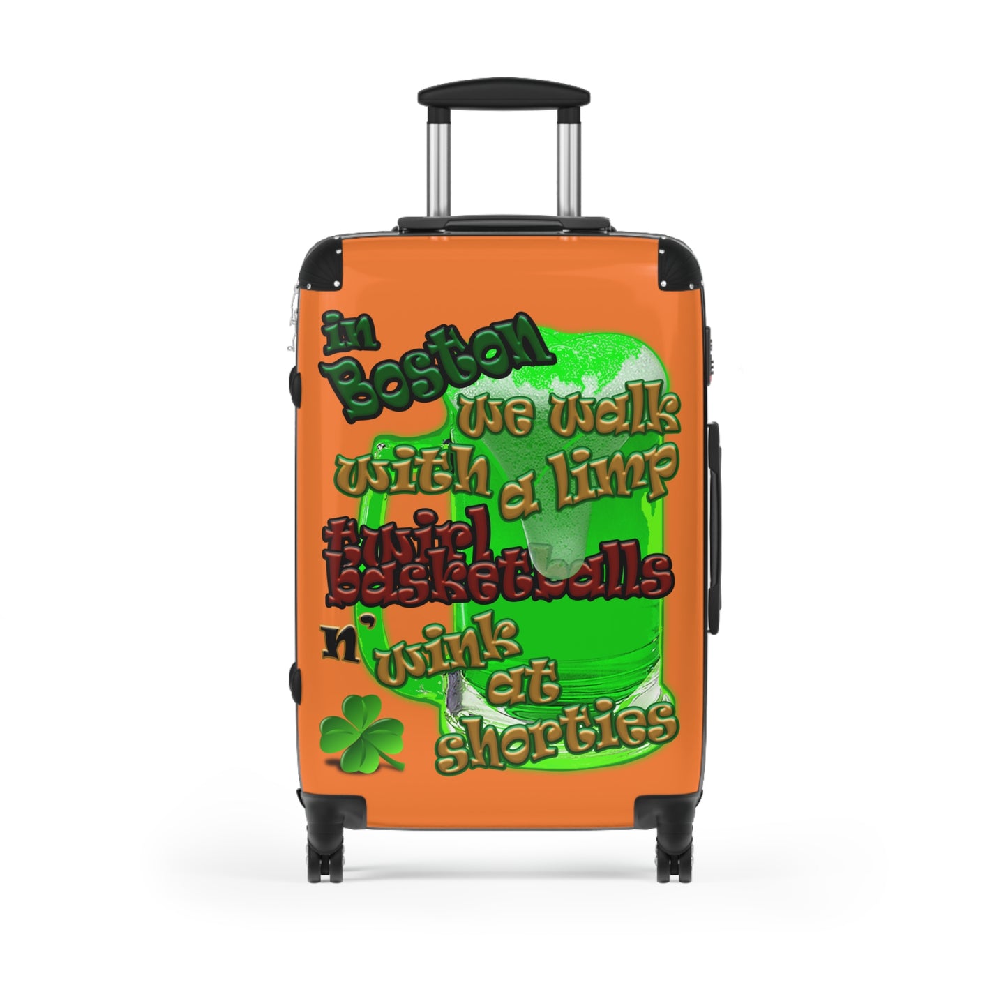 celtics logo - Suitcase (crusta)