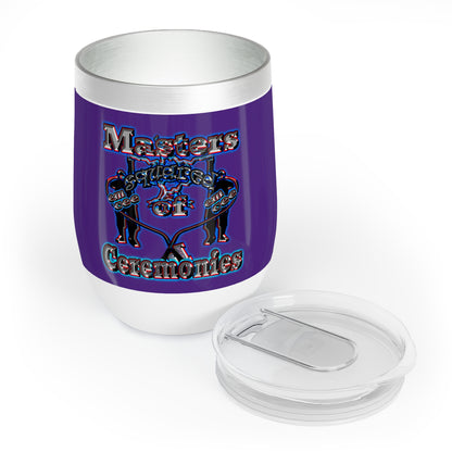 em cee squared - Chill Wine Tumbler (purple)