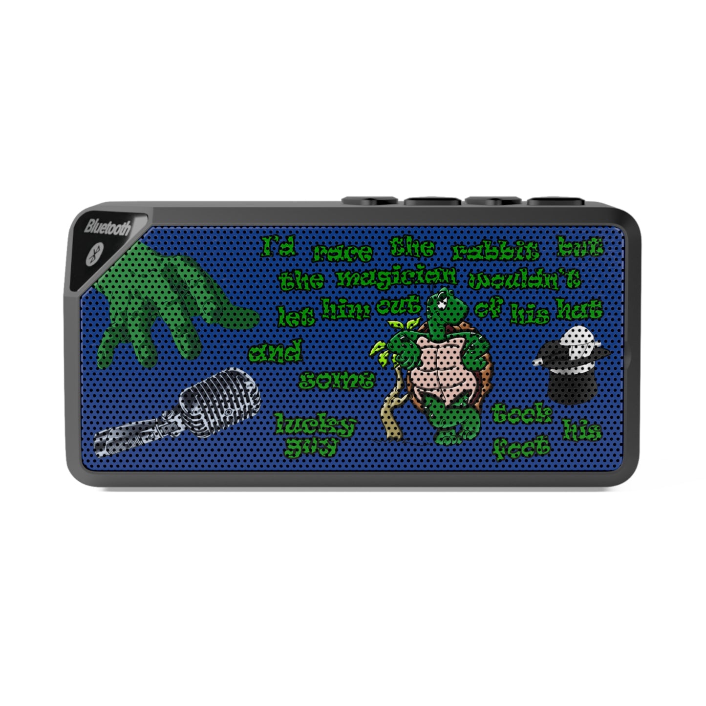 turtle race - Jabba Bluetooth Speaker (dark blue)