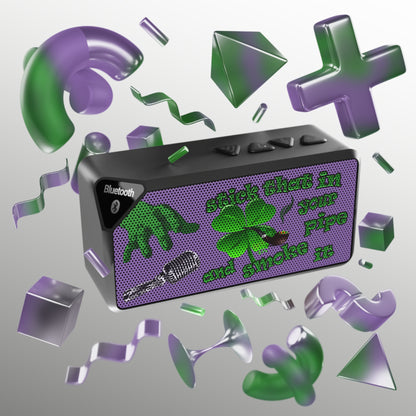 stick that in your pipe and smoke it - Jabba Bluetooth Speaker (light purple)