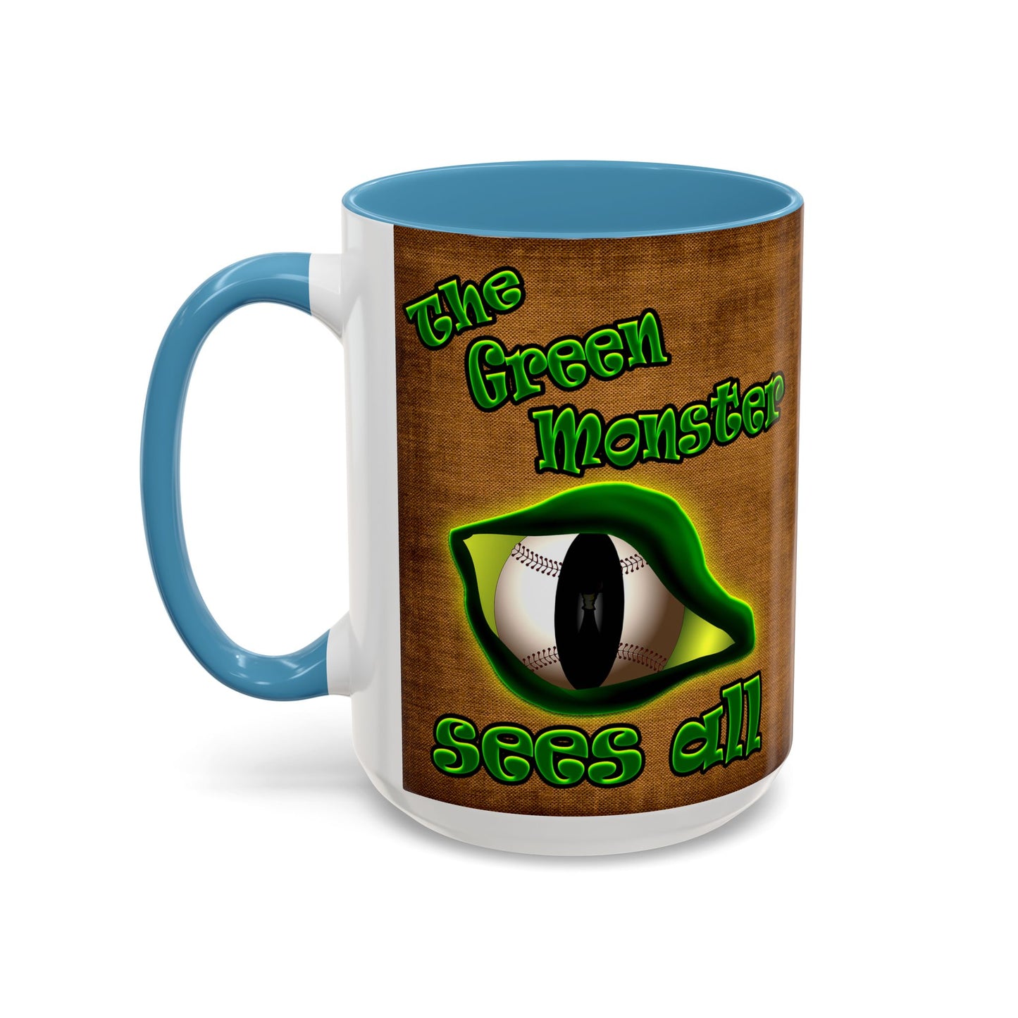 green monster - Accent Mug (brown papyrus)