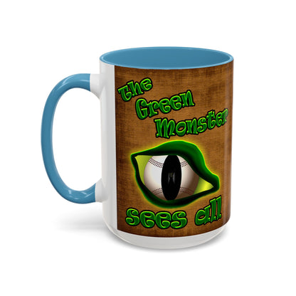green monster - Accent Mug (brown papyrus)