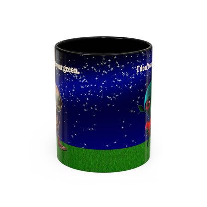 I don't care that your grey - Accent Mug ('snoops' background)
