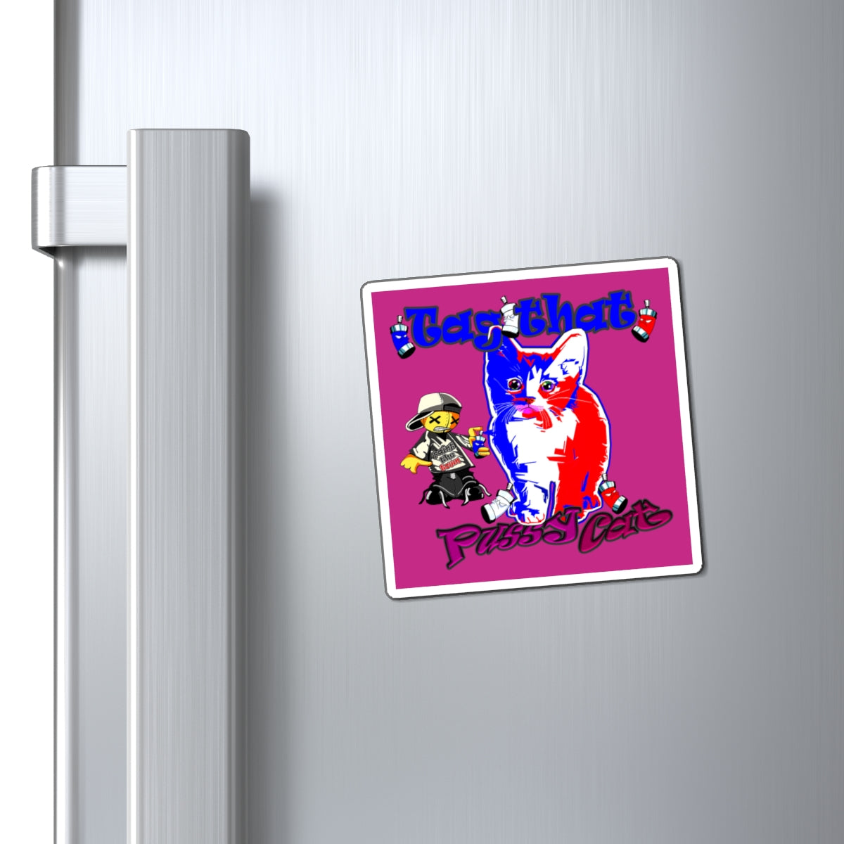 tag that - Magnets - (pink)